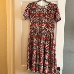 LuLaRoe Amelia Dress - size L